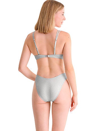 Bas maillot slip de bain échancré BLUE LAGOON