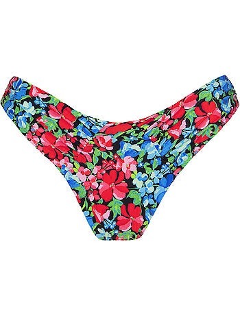 Bas maillot slip de bain échancré taille basse Napoli