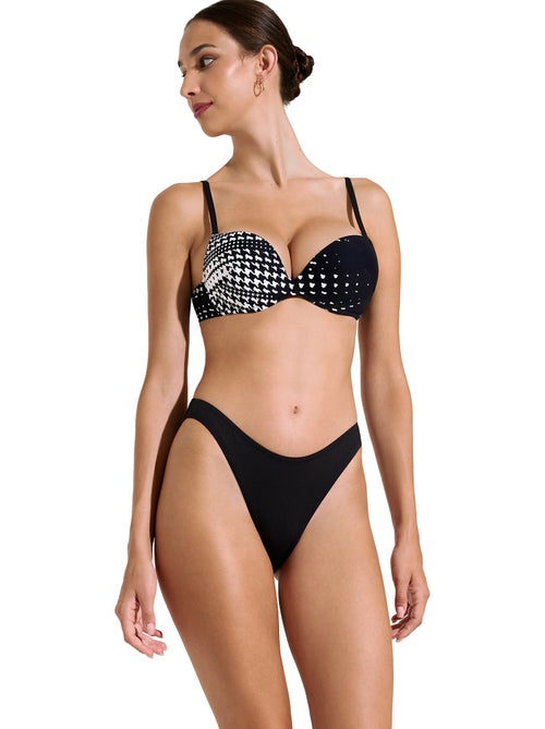 Bas maillot slip de bain échancré taille basse Quito - Kiabi