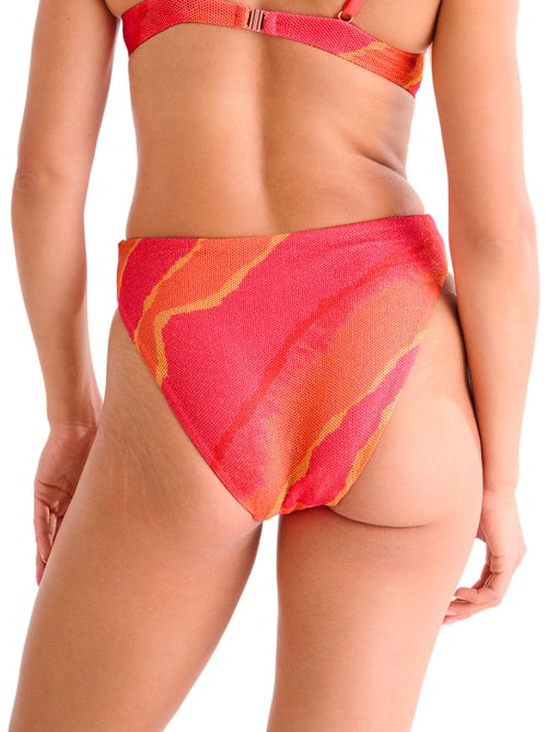 Bas maillot slip de bain échancré taille haute ATLANTIDA - Kiabi