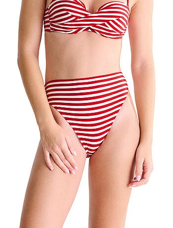 Bas maillot slip de bain échancré taille haute BONDI BEACH