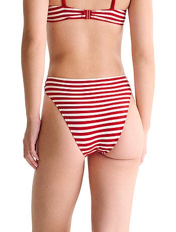 Bas maillot slip de bain échancré taille haute BONDI BEACH