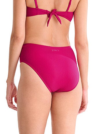 Bas maillot slip de bain échancré taille haute FLORIDA