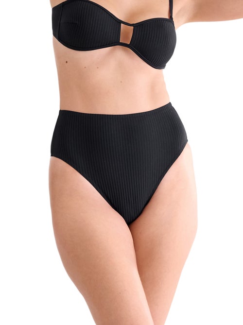 Bas maillot slip de bain échancré taille haute FLORIDA - Kiabi
