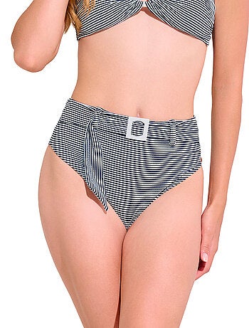 Bas maillot slip de bain échancré taille haute LASCARI