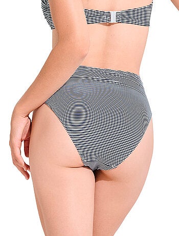 Bas maillot slip de bain échancré taille haute LASCARI