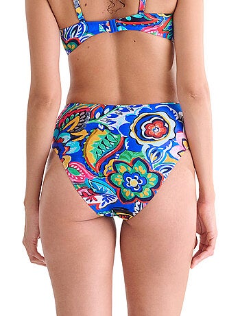 Bas maillot slip de bain échancré taille haute MEXICO