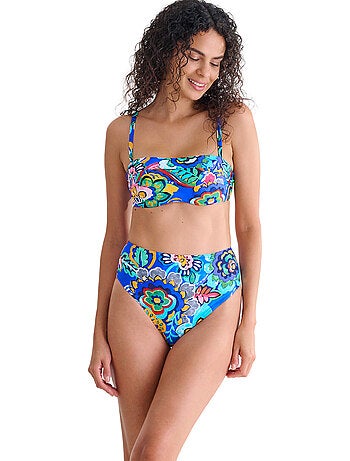 Bas maillot slip de bain échancré taille haute MEXICO