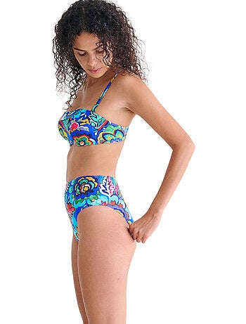 Bas maillot slip de bain échancré taille haute MEXICO