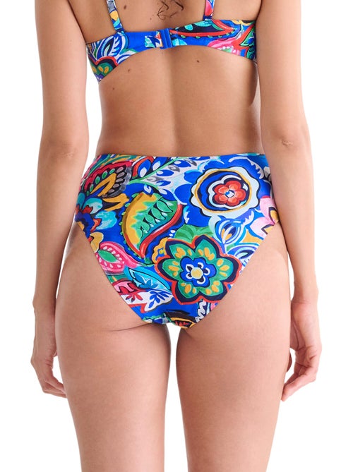 Bas maillot slip de bain échancré taille haute MEXICO - Kiabi