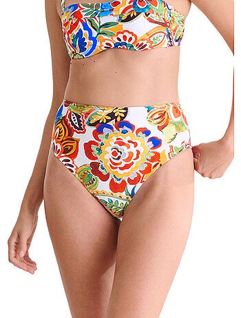 Bas maillot slip de bain échancré taille haute MEXICO