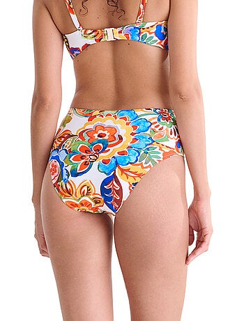 Bas maillot slip de bain échancré taille haute MEXICO