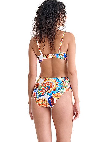Bas maillot slip de bain échancré taille haute MEXICO