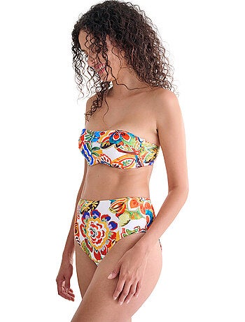 Bas maillot slip de bain échancré taille haute MEXICO