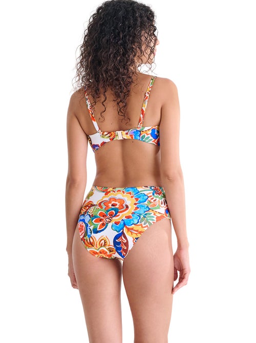 Bas maillot slip de bain échancré taille haute MEXICO - Kiabi