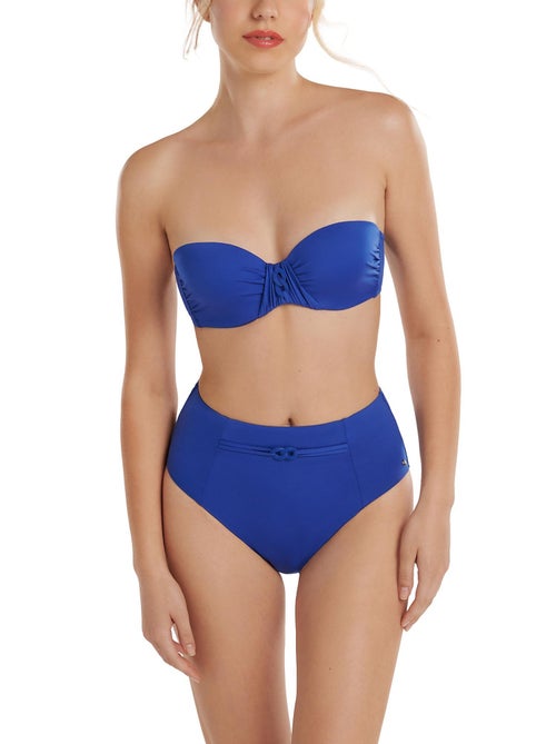 Bas maillot slip de bain échancré taille haute Palma - Kiabi
