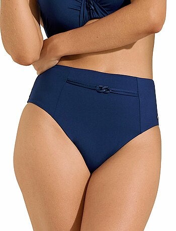 Bas maillot slip de bain échancré taille haute Palma