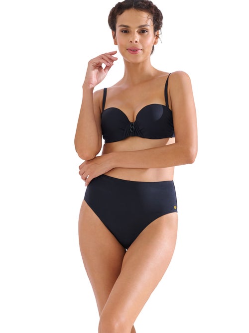 Bas maillot slip de bain échancré taille haute PALMA - Kiabi