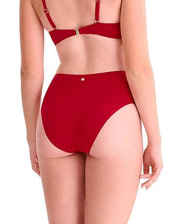 Bas maillot slip de bain échancré taille haute PORTOFINO