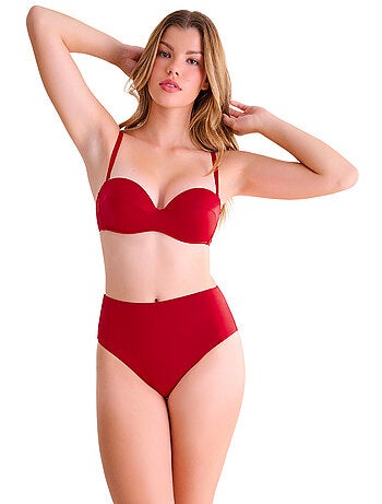 Bas maillot slip de bain échancré taille haute PORTOFINO