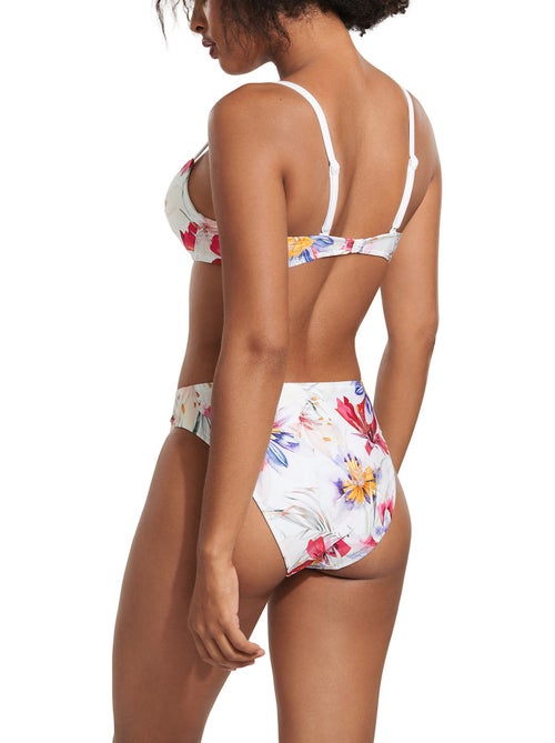 Bas maillot slip de bain échancré taille haute Tunis - Kiabi