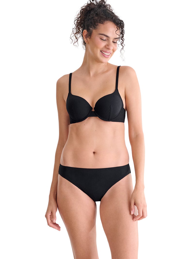 Bas maillot slip de bain FLORIDA Noir - Kiabi