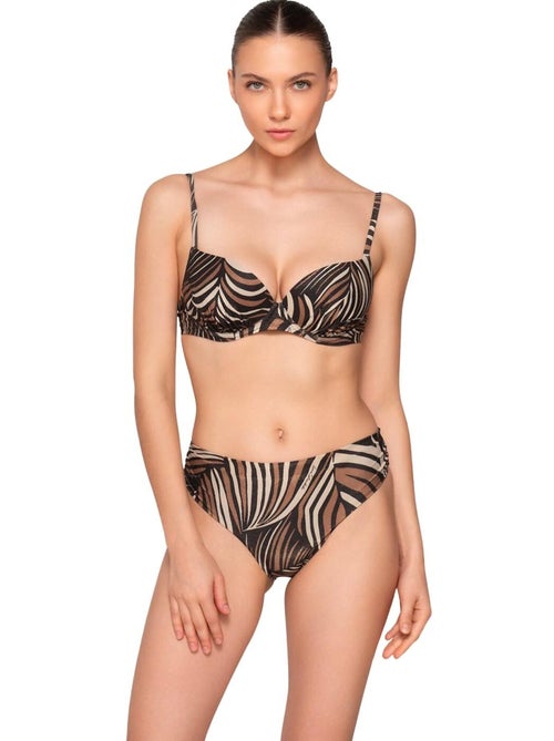 Bas maillot slip de bain froncé MARTINI - Kiabi