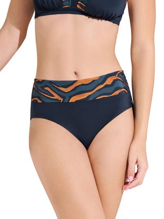 Bas maillot slip de bain gainant taille haute TANZANIA