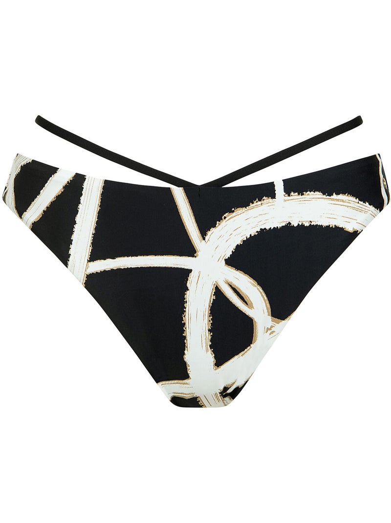Bas maillot slip de bain HONOLULU Noir - Kiabi