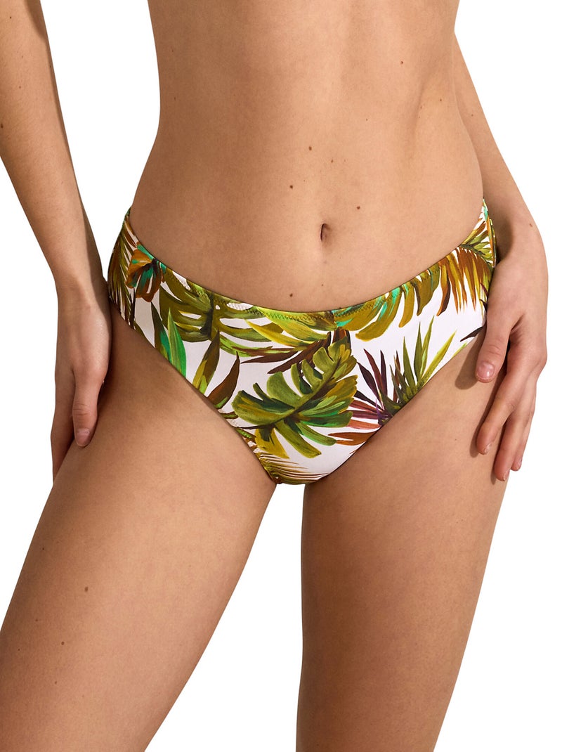 Bas maillot slip de bain JADE Ecru - Kiabi