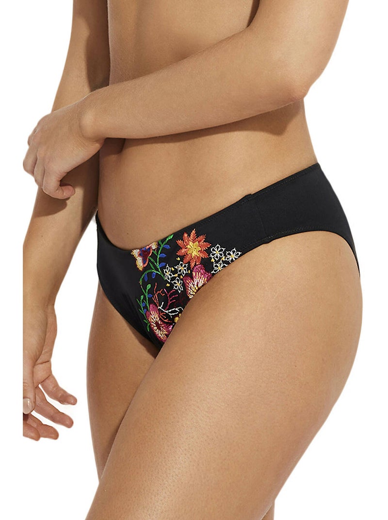 Bas maillot slip de bain Julieta Noir - Kiabi