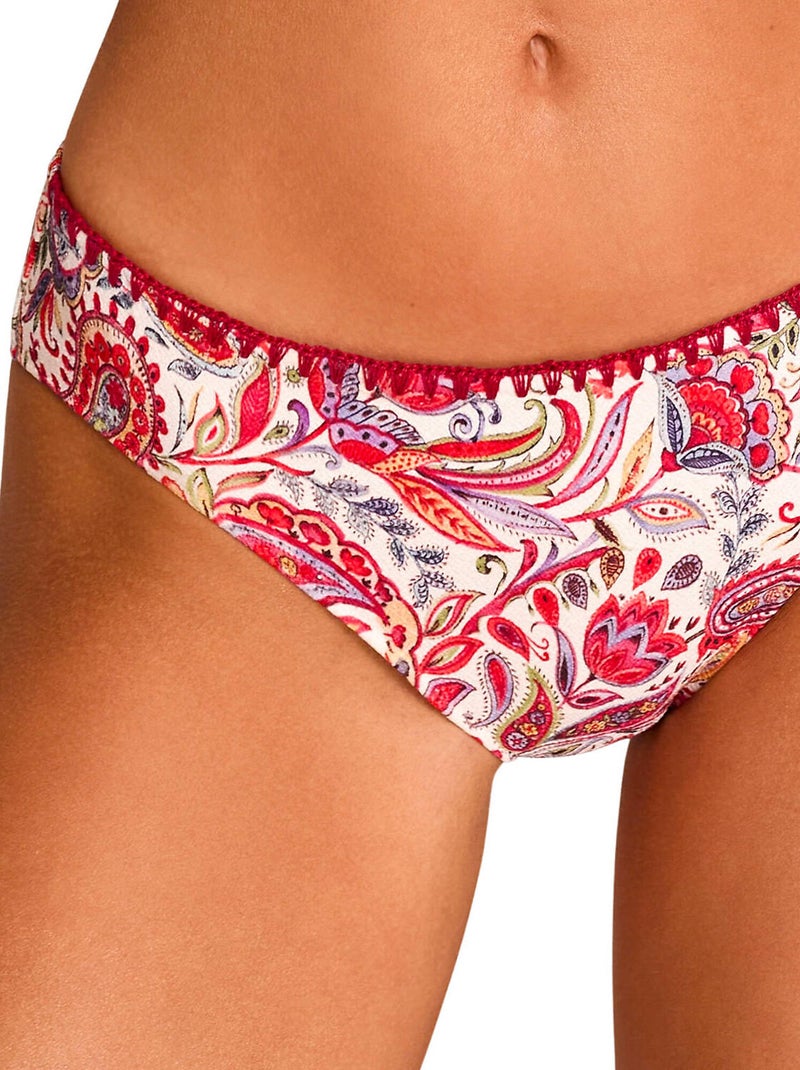 Bas maillot slip de bain MIRAGE Blanc - Kiabi