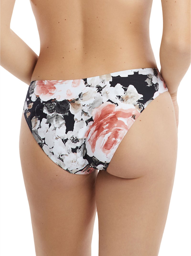 Bas maillot slip de bain multipositions Hawaii Noir - Kiabi