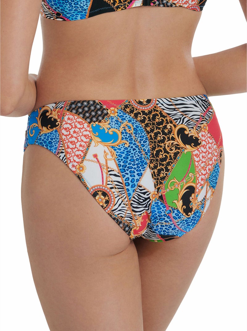 Bas maillot slip de bain Olbia Multicolore - Kiabi
