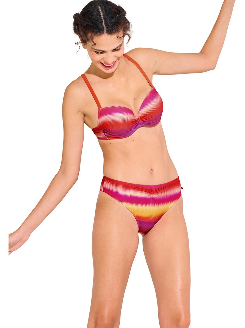 Bas maillot slip de bain OSAKA Rose - Kiabi