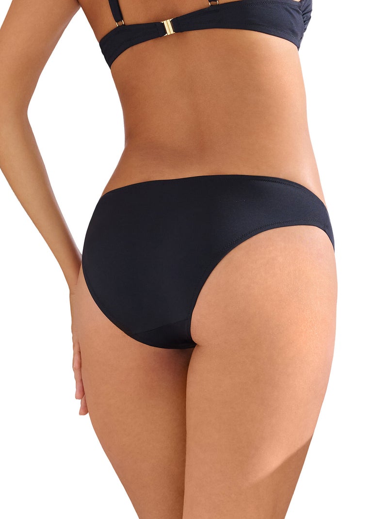 Bas maillot slip de bain PALMA Noir - Kiabi