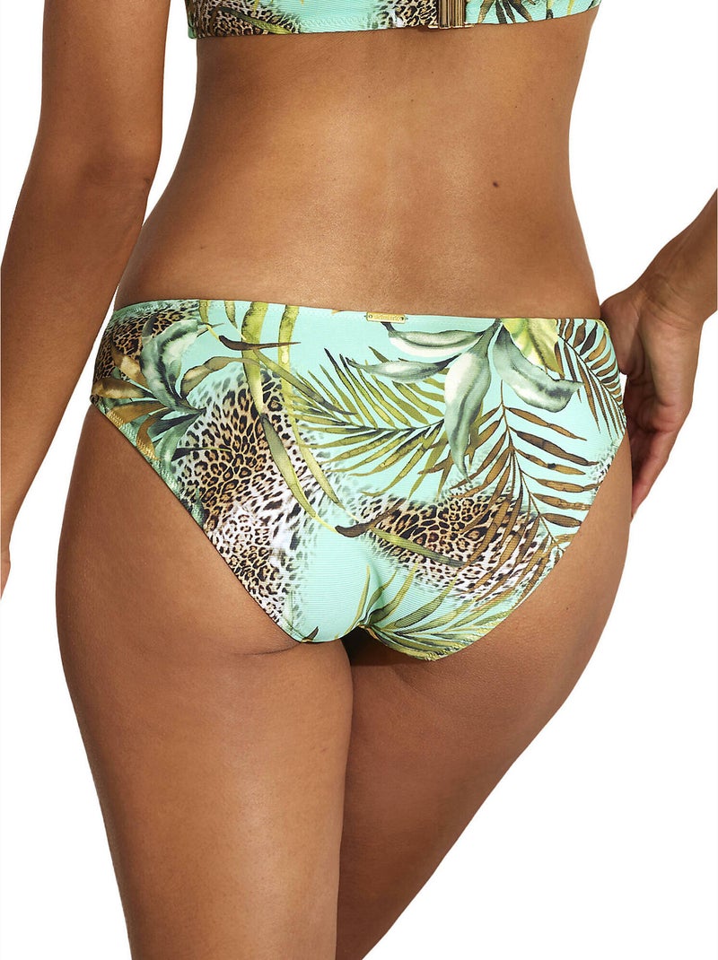 Bas maillot slip de bain Paradise Vert - Kiabi