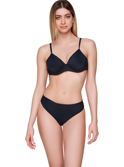 Bas maillot slip de bain plissé 5cm BLUE SENSE - Kiabi
