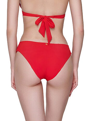 Bas maillot slip de bain plissé 5cm BLUE SENSE