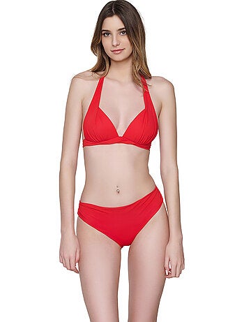 Bas maillot slip de bain plissé 5cm BLUE SENSE