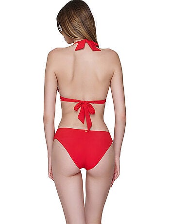 Bas maillot slip de bain plissé 5cm BLUE SENSE