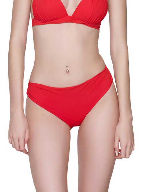 Bas maillot slip de bain plissé 5cm BLUE SENSE - Kiabi