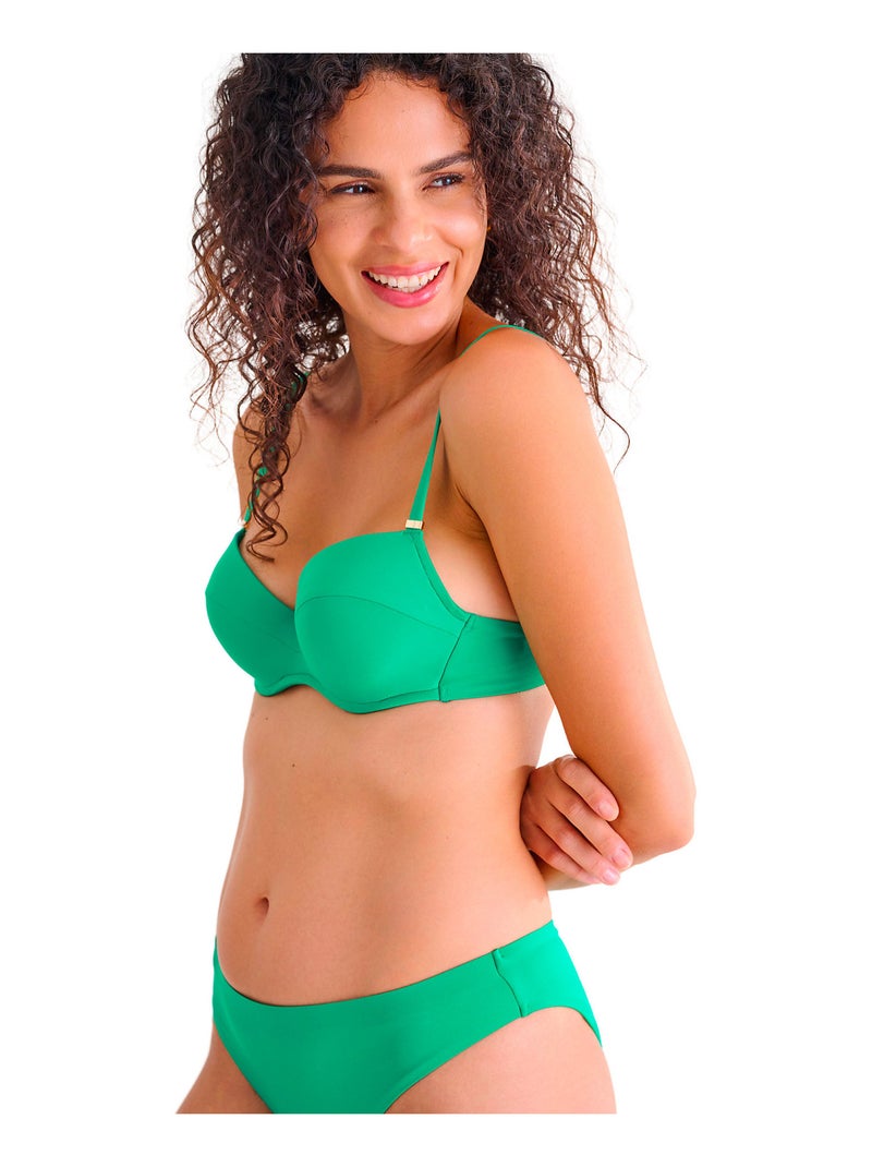 Bas maillot slip de bain PORTOFINO Vert - Kiabi