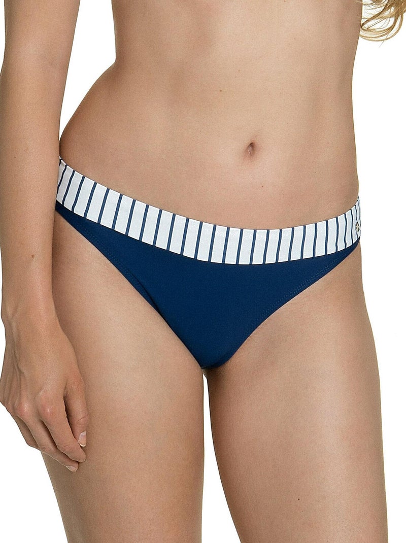 Bas maillot slip de bain Puerto Rico Bleu marine - Kiabi