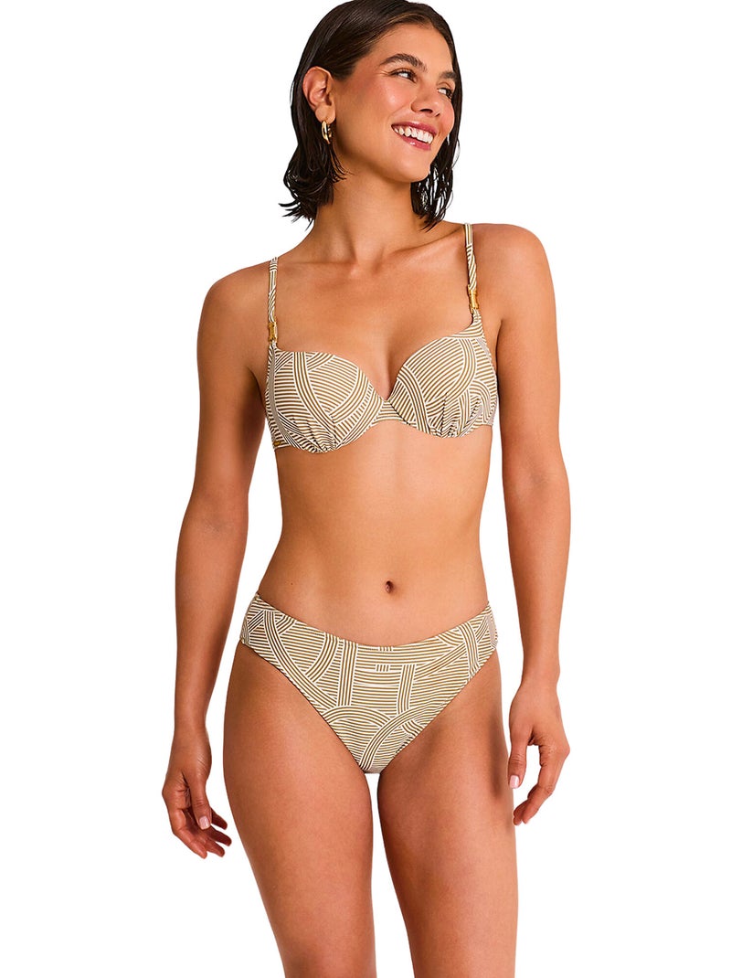 Bas maillot slip de bain REVERIE Blanc - Kiabi