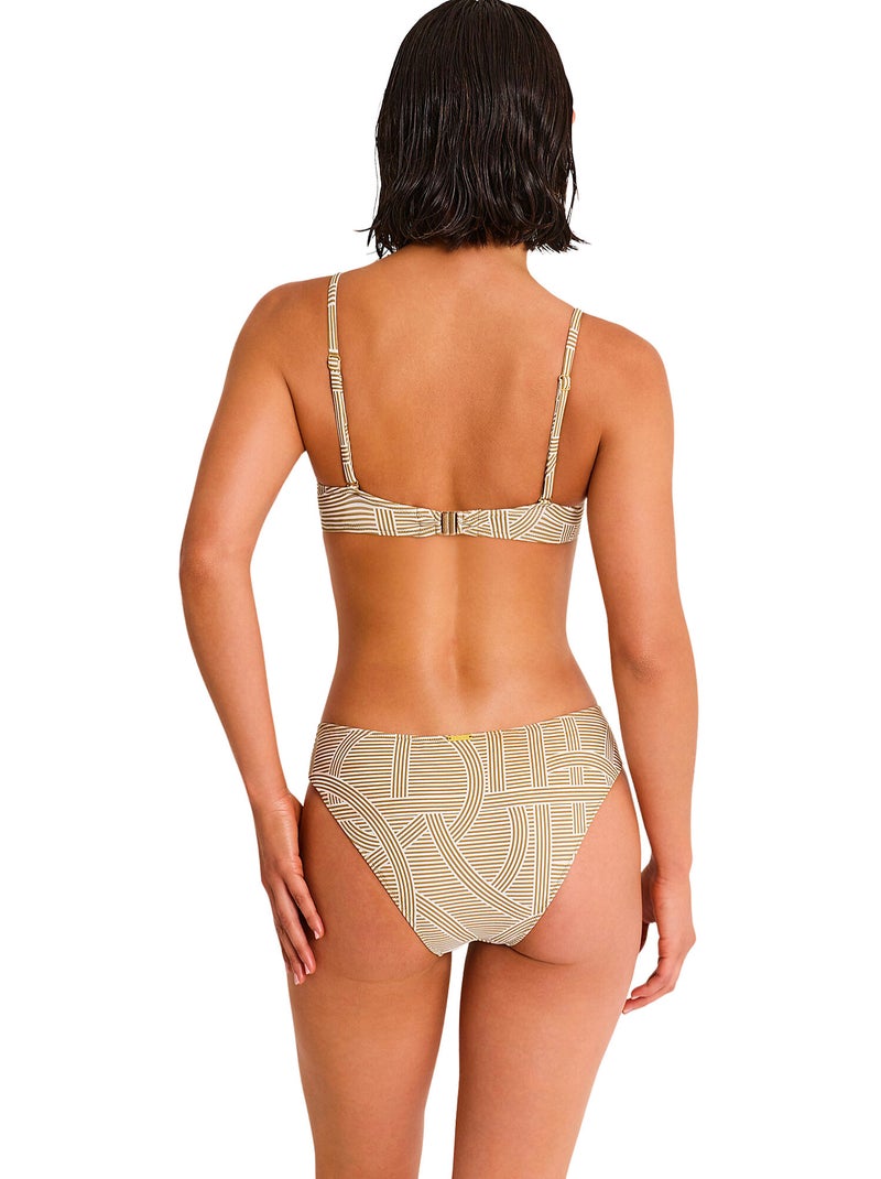 Bas maillot slip de bain REVERIE Blanc - Kiabi