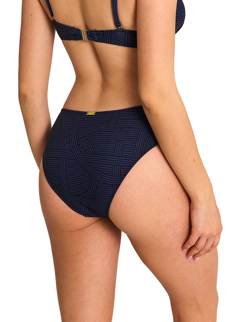 Bas maillot slip de bain REVERIE Bleu marine - Kiabi