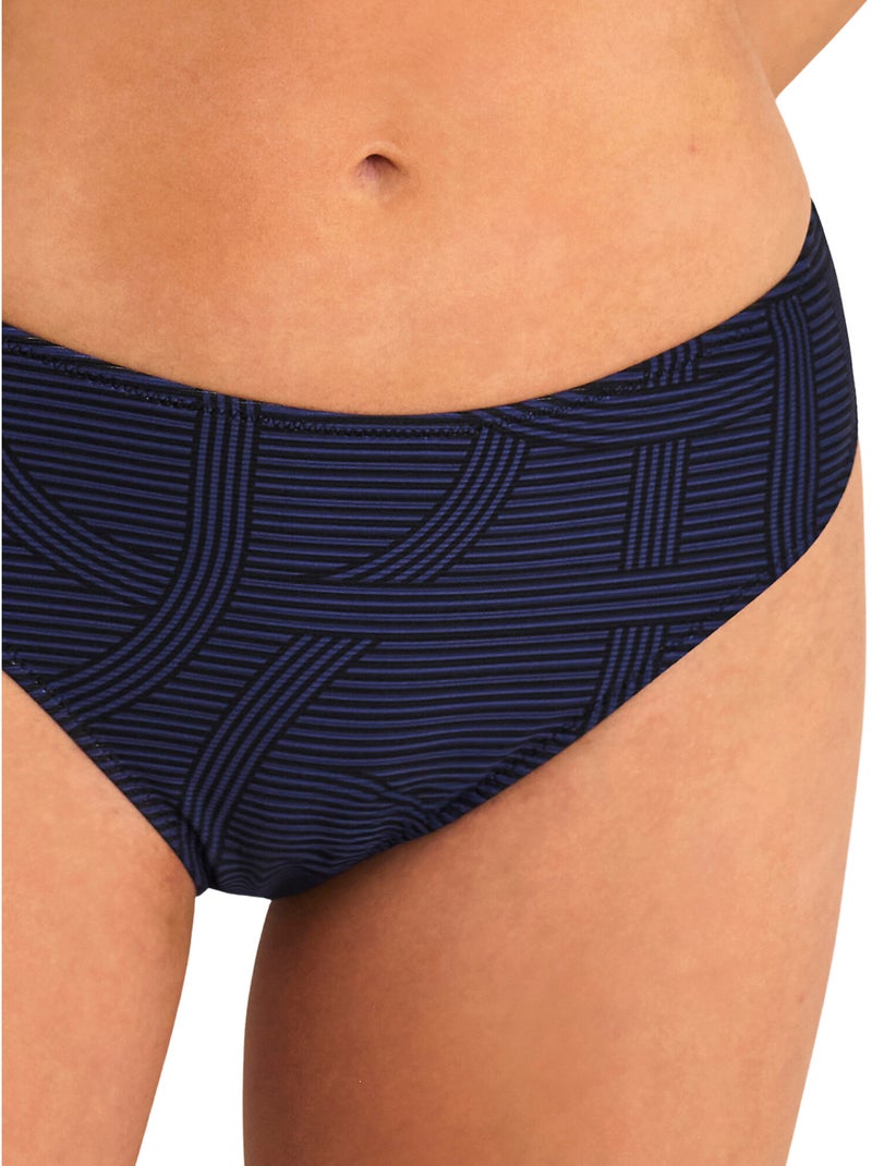 Bas maillot slip de bain REVERIE Bleu marine - Kiabi