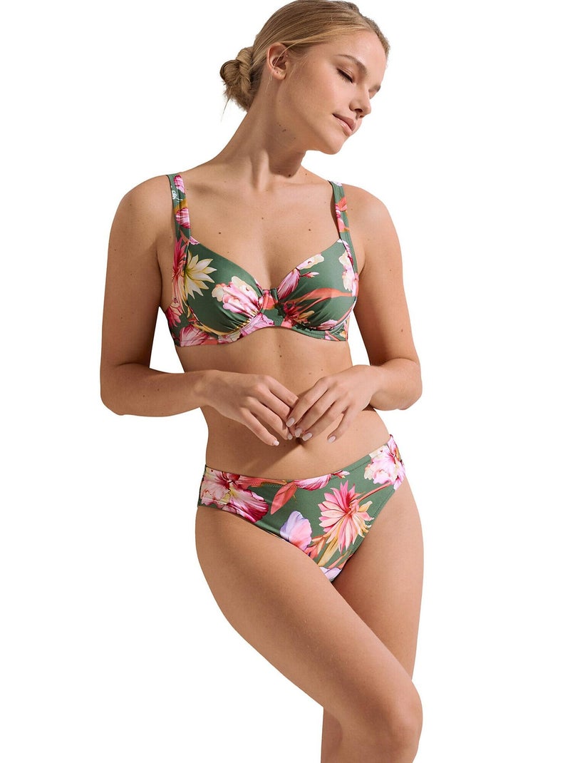 Bas maillot slip de bain Rimini Vert - Kiabi