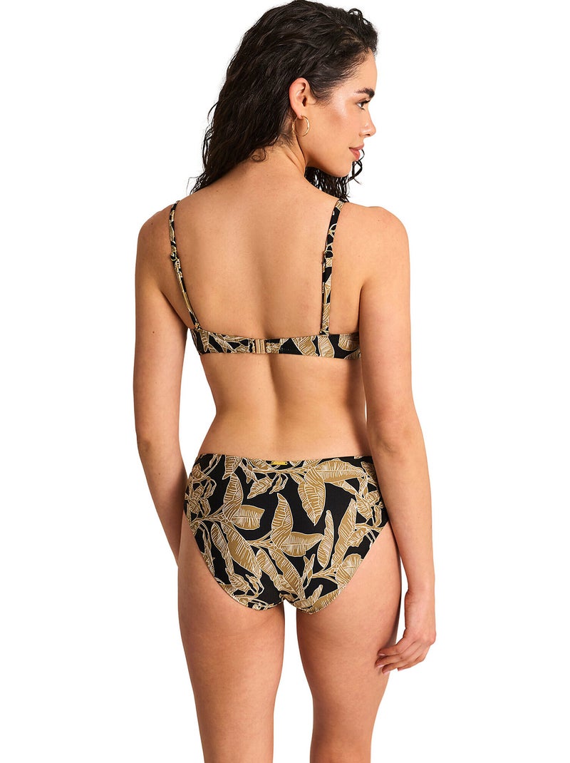 Bas maillot slip de bain SALVIA Noir - Kiabi